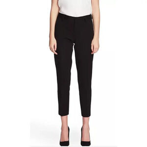 NWT Vince Camuto Black Ponte Ankle Pants Size 4‎